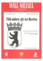 Siebenhundertfnfzig Jahre alt ist Berlin: Einzelausgabe fr Klavier