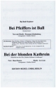 Bei Pfeiffers ist Ball  und  Bei der blonden Kathrein fr Salonorchester Big-Band-Ergnzer