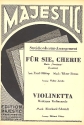 Fr Sie Cherie   und   Violinetta: fr Combo