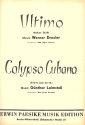 Ultimo   und   Calypso Cubana: fr Combo