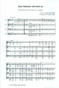Kein Schwein ruft mich an fr Mnnerchor oder Vokalquartett a cappella Partitur