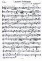 Laudate Dominum in F fr Sopran, gem Chor, Streicher und Bass (Fagott) Instrumental-Stimmensatz (1-1-0-2)