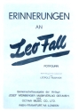 Erinnerungen an Leo Fall: fr Klavier (Akkordeon mit Text)