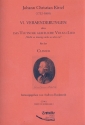 6 Vernderungen ber das teutsche geistliche Volkslied Nicht so traurig nicht so sher fr Klavier