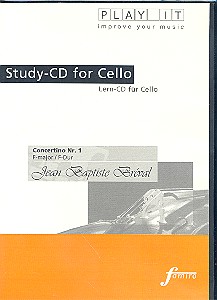 Concertino F-Dur Nr.1 Lern-CD für Cello