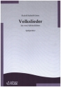 Volkslieder fr 2 Altblockflten Spielpartitur