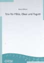 Trio fr Flte, Oboe und Fagott Partitur und Stimmen
