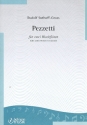 Pezzetti fr 2 Blockflten (Melodieinstrumente) Spielpartitur