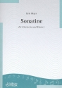 Sonatine fr Klarinette und Klavier