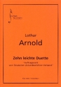 10 leichte Duette fr Klarinette und Akkordeon Partitur und Stimme