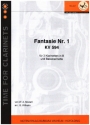 Fantasie Nr.1 KV594 fr 3 Klarinettten und Bassklarinette Partitur und Stimmen