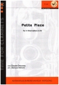 Petite Piece fr 4 Klarinetten Partitur und Stimmen