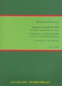 Konzert a-moll Nr.2 RV498 für Fagott, Streichorchester und Cembalo für Fagott und Klavier