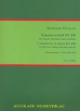 Konzert a-moll Nr.2 RV498 fr Fagott, Streichorchester und Cembalo fr Fagott und Klavier