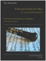 Probespielstellen im musikalischen Kontext fr Oboe