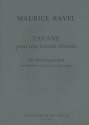 Pavane pour une infante dfunte fr Flte, Oboe, Klarinette, Horn und Fagott Partitur und Stimmen