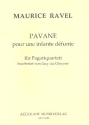 Pavane pour une infante dfunte fr 4 Fagotte Partitur und Stimmen
