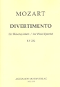 Divertimento Es-Dur KV252 fr Flte, Oboe, Klarinette, Horn und Fagott Partitur und Stimmen
