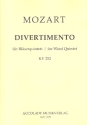 Divertimento Es-Dur KV252 fr Flte, Oboe, Klarinette, Horn und Fagott Partitur und Stimmen