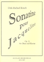Sonatine pour Jacqueline op.21 fr Oboe und Klavier