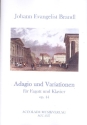 Adagio und Variationen op.44 fr Fagott und Klavier