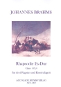 Rhapsodie Es-Dur op.119,4 fr 3 Fagotte und Kontrafagott Partitur und Stimmen