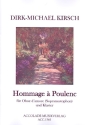 Hommage  Poulenc op.25 fr Oboe d'amore (Sopransaxophon) und Klavier