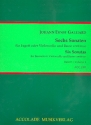 6 Sonaten Band 1 (Nr.1-3) fr Fagott (Violoncello) und Bc