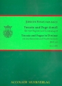 Toccata und Fuge d-Moll BWV565 fr 4 Fagotte und Kontrafagott Partitur und Stimmen