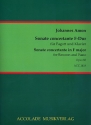Sonate concertante F-Dur für Fagott und Klavier