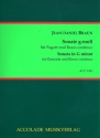 Sonate g-Moll fr Fagott und Bc (mit Faksimile)
