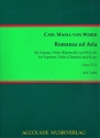 Romanza ed Aria aus Der Freischtz op.77,13 fr Sopran, Viola und Klavier Stimmen