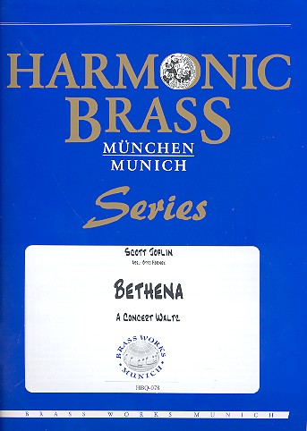 Bethena A Concert Waltz fr 2 Trompeten, Horn, Posaune und Tuba,  Partitur und Stimmen