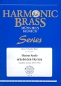 Meine Seele erhebt den Herren BWV648 fr 2 Trompeten, Horn, Posaune und Tuba Partitur und Stimmen