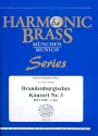 Brandenburgisches Konzert Nr.3 BWV1048 (1.Satz)  fr 2 Trompeten, Horn, Posaune und Tuba Partitur und Stimmen