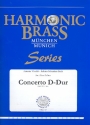 Konzert D-Dur BWV972 (1.Satz) fr 2 Trompeten, Horn, Posaune und Tuba Partitur und Stimmen