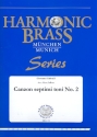 Canzon septimi toni Nr.2 fr 2 Trompeten, Horn, Posaune und Tuba Partitur und Stimmen