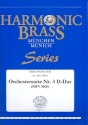 Orchestersuite D-Dur Nr.3 BWV1068 fr 2 Trompeten, Horn, Posaune und Tuba Partitur und Stimmen
