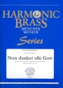 Nun danket alle Gott BWV79 für 2 Flügelhörner, Horn, Posaune, Tuba und Orgel Stimmen