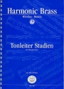 Tonleiter-Studien fr Posaunenchor Ausgabe in C (mit Transponierhilfe)