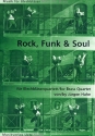 Rock Funk & Soul für 4 Blechbläser Partitur und Stimmen