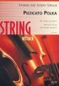 Pizzicato-Polka fr Streichquartett Partitur und Stimmen
