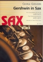 Gershwin in Sax fr 4 Saxophone (AATB/SATT) Partitur und Stimmen