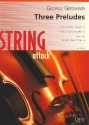 3 Preludes fr Streichquartett Partitur und Stimmen