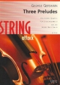 3 Preludes fr Streichquartett Partitur und Stimmen