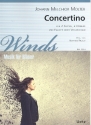 Concertino in C fr 2 Flten, 2 Hrner und Fagott (Violoncello) Partitur und Stimmen