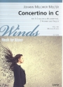 Concertino in C fr 2 Chalumeau (Klarinetten), 2 Hrner und Fagott Partitur und Stimmen