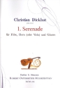 Serenade Nr. 1 fr Flte, Horn (Viola) und Gitarre Partitur und Stimmen