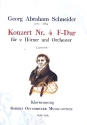 Konzert F-Dur Nr.4 fr 2 Hrner und Orchester fr 2 Hrner und Klavier Stimmen