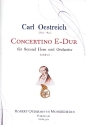 Concertino E-Dur fr second Horn (Horn tiefe Lage) und Orchester Partitur